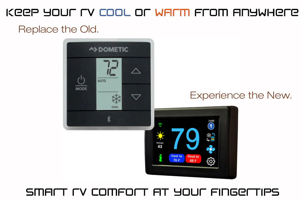 Micro-Air EasyTouch RV 351 – Dometic CT & Single-Zone LCD Replacement