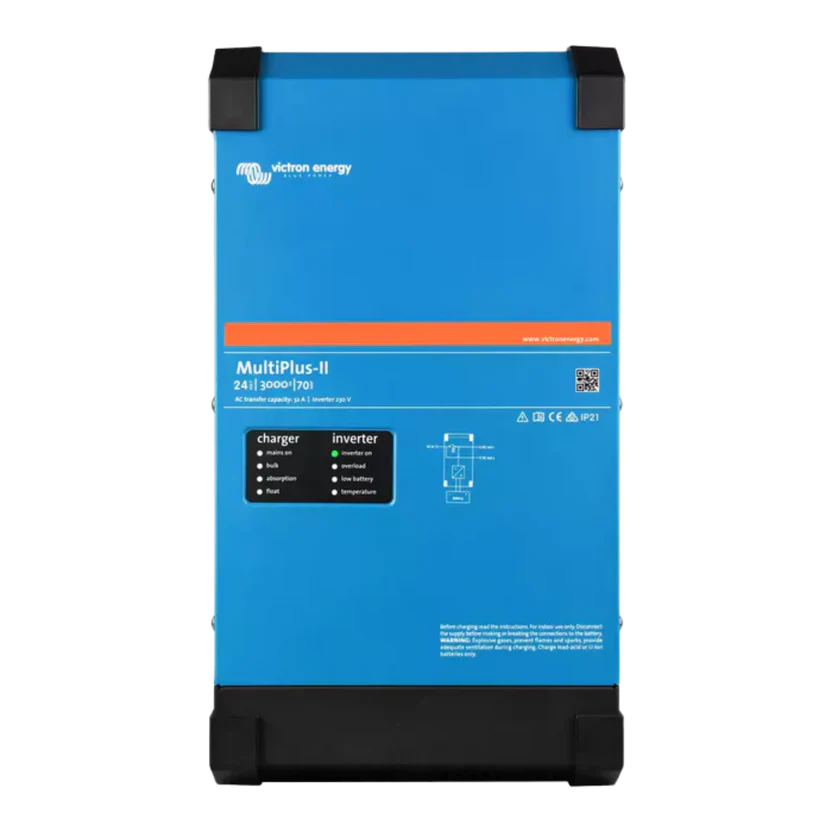 Victron MultiPlus-II 24/3000/70-50 2x120V Inverter/Charger – UL 458