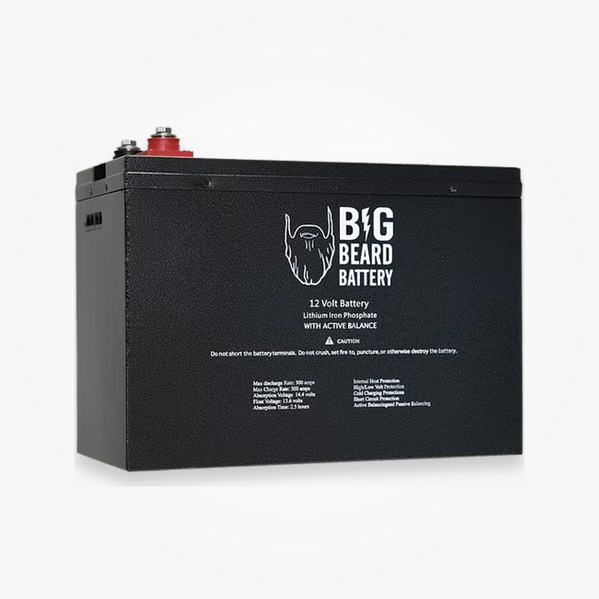 Big Beard Battery 12V 300Ah lithium battery