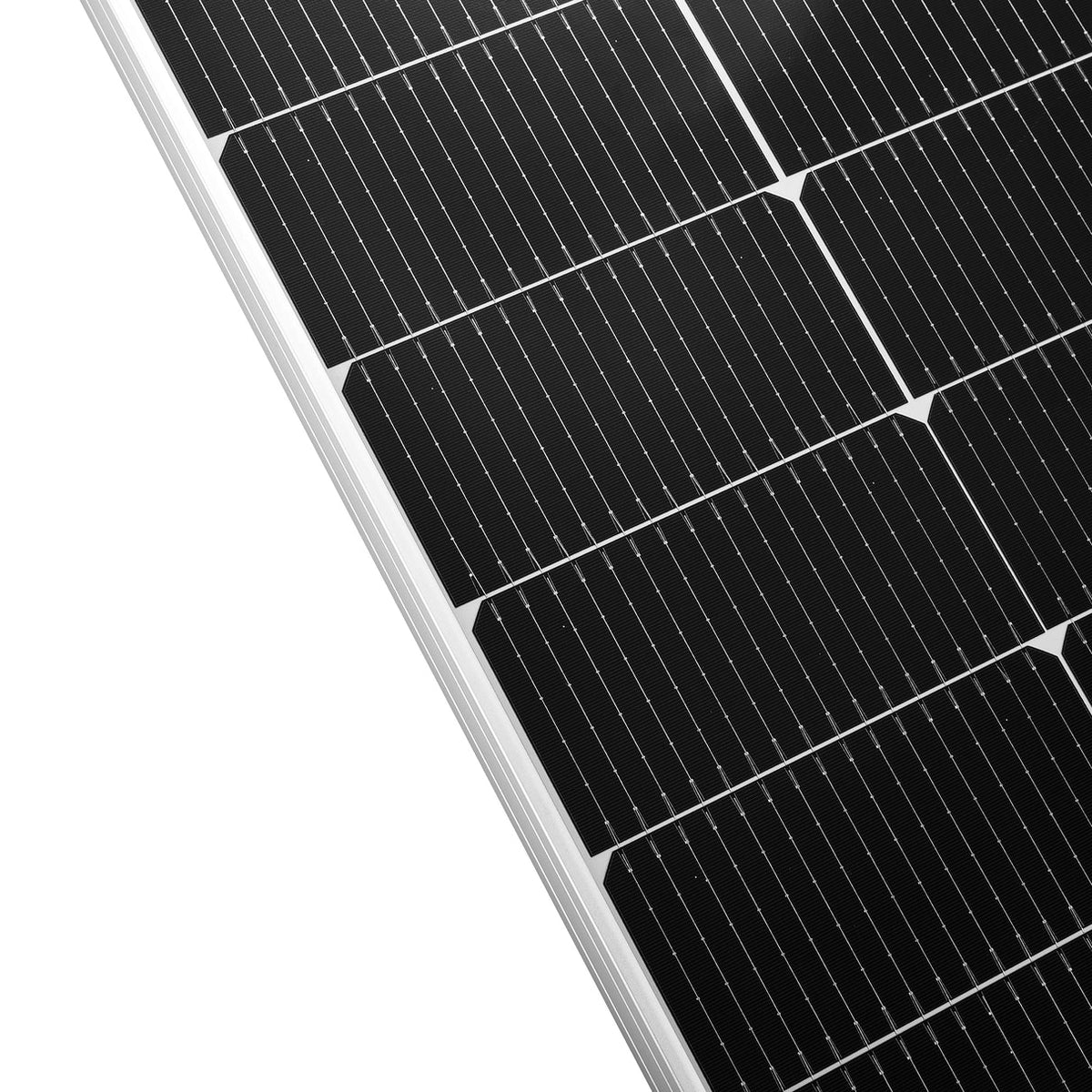 RICH SOLAR MEGA 250 solar panels installed on an RV roof