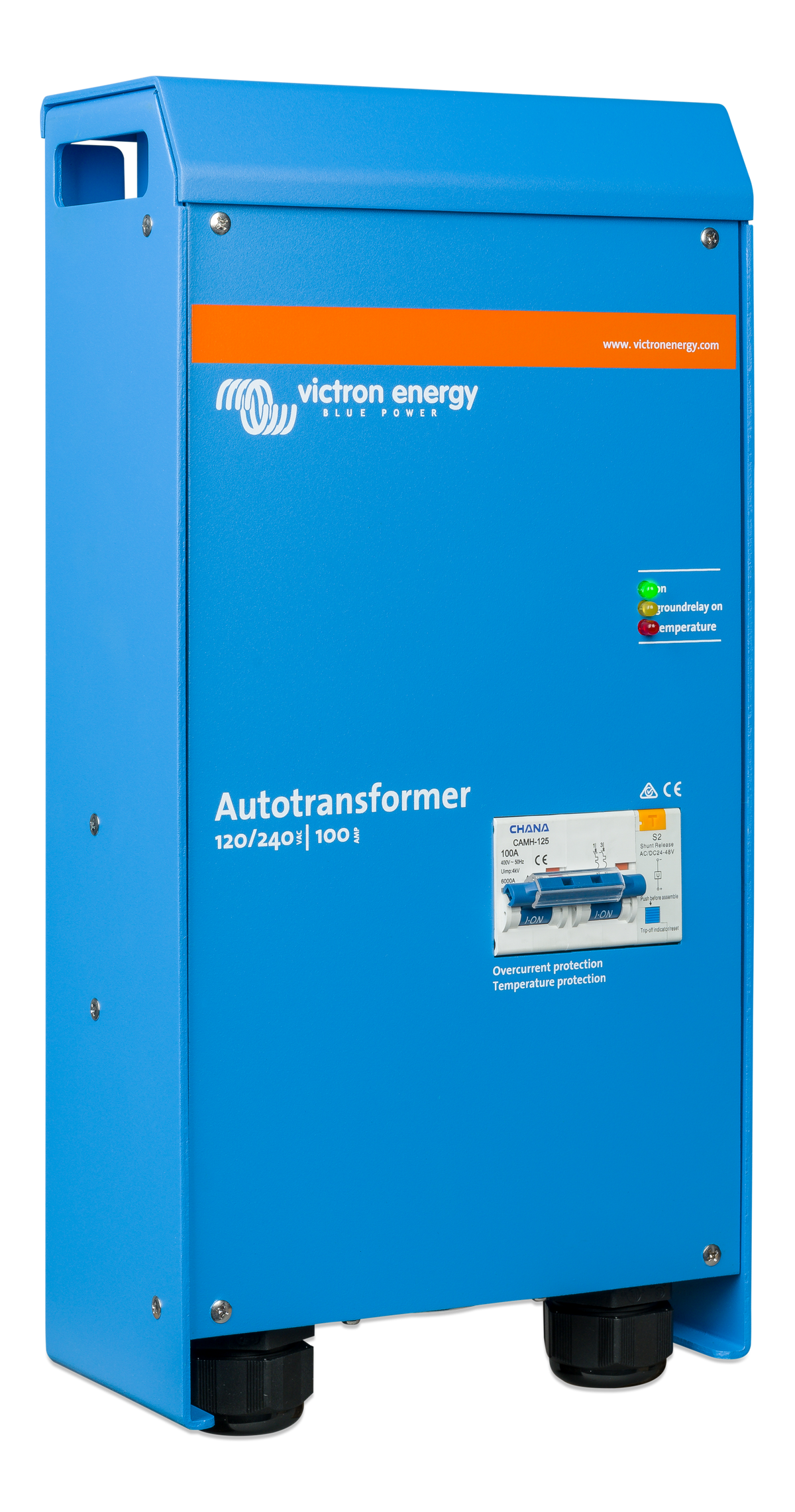 Victron Autotransformer 120/240VAC 100A — right view