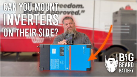 Victron inverter mounting orientation and RV cabinet ventilation