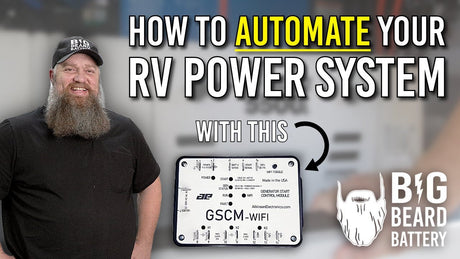 Use a GSCM to Auto‑Start Your RV Generator with Victron automate RV generator