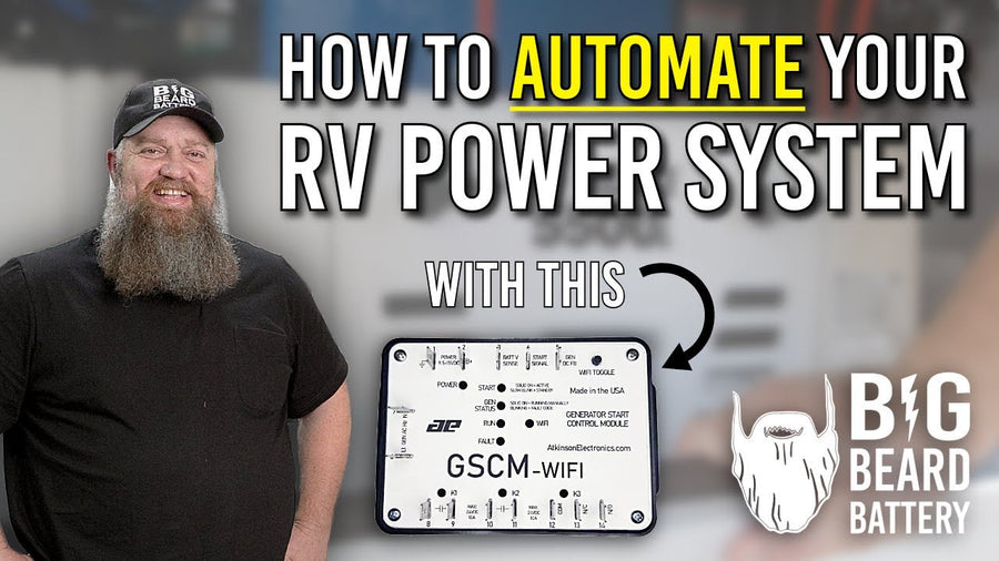 Use a GSCM to Auto‑Start Your RV Generator with Victron automate RV generator
