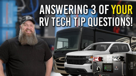 Your RV Battery Questions Answered: Alternator Charging, Battery Storage, and RV Storing Tips