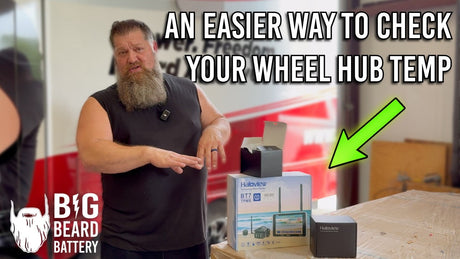 Halo View BT7 TPMS Temperature Sensors: An Easier Way to Monitor RV Wheel Heat