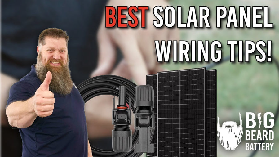 Series versus parallel wiring for RV solar panels