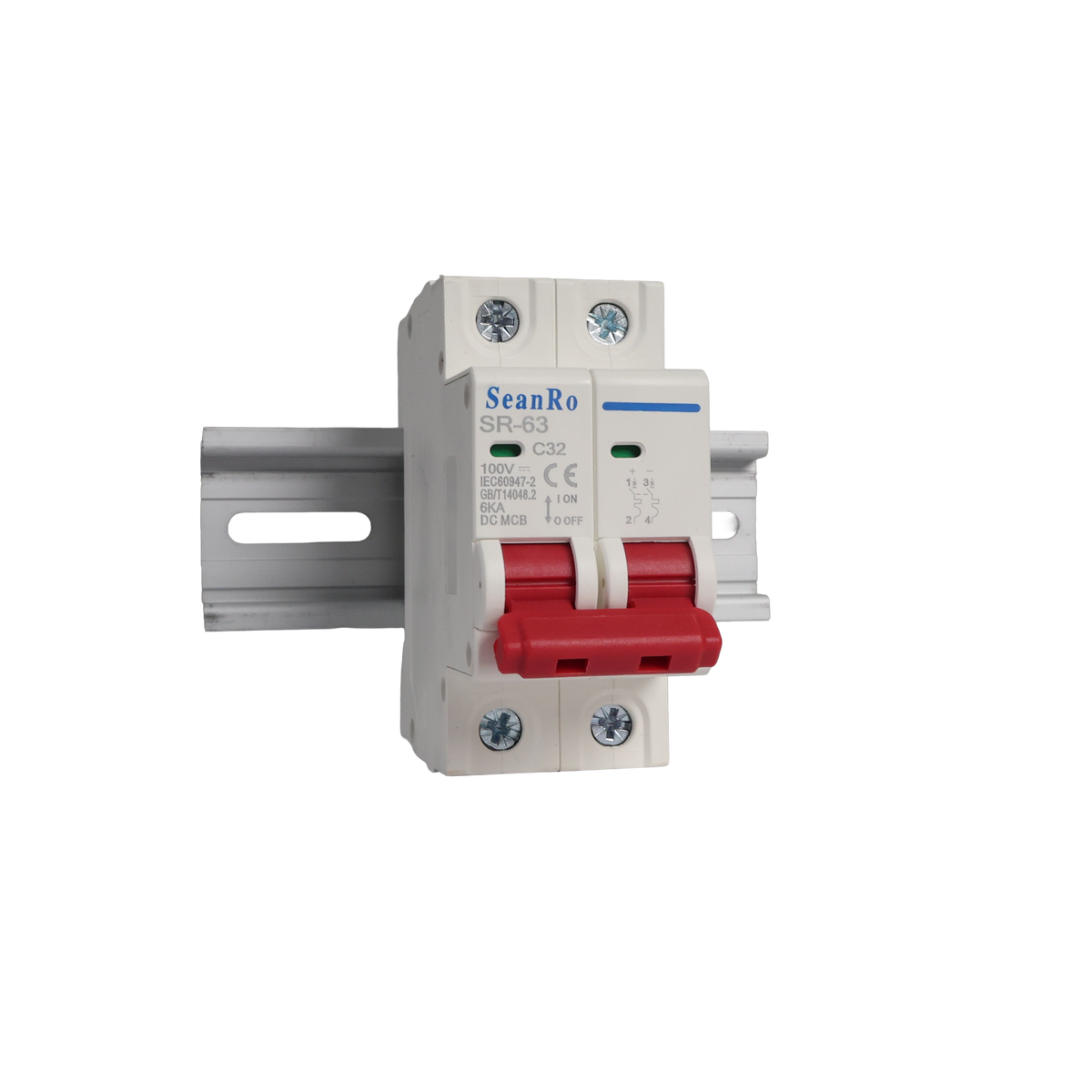 DC Breaker and Din rail