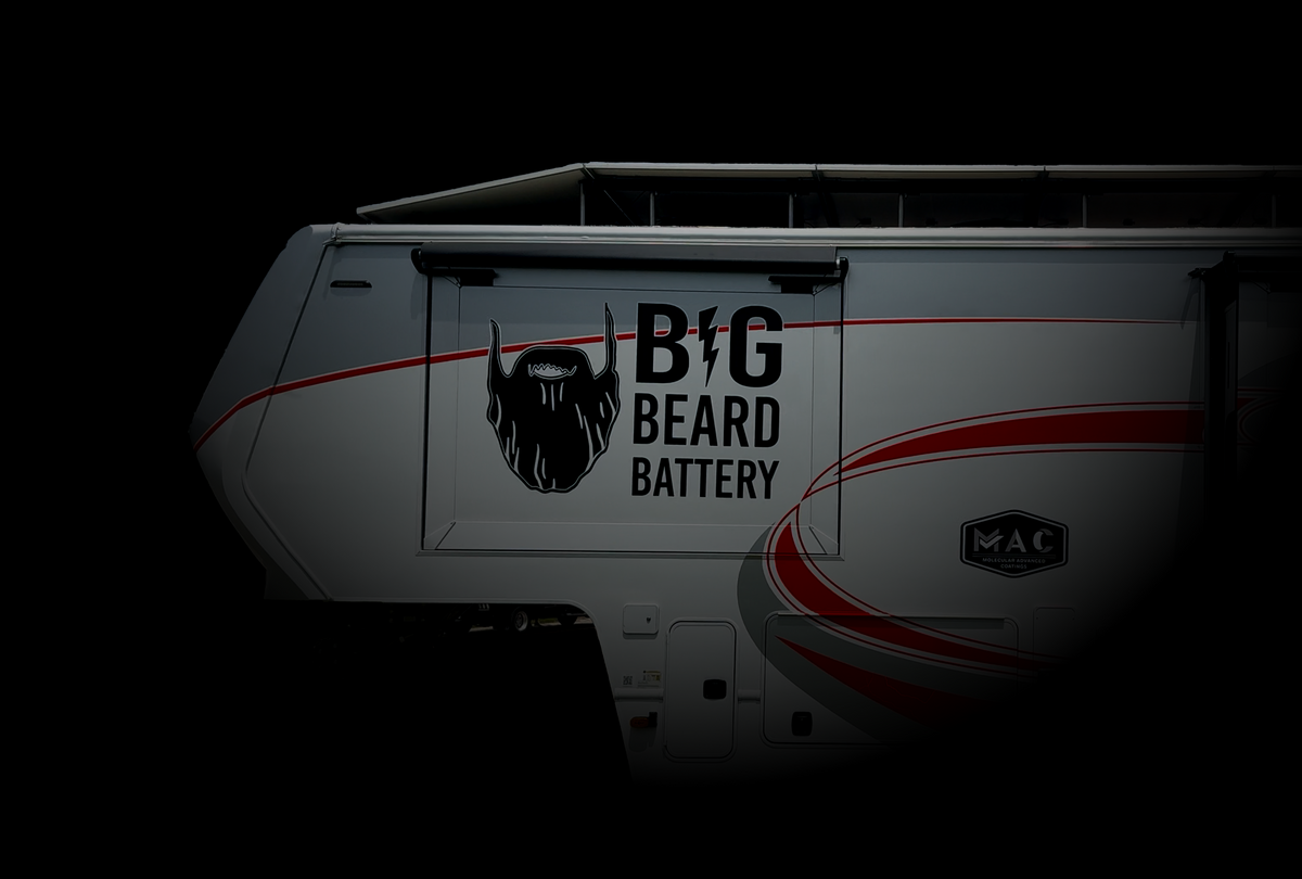 Li-Berty, the Big Beard Battery fifth-wheel show rig