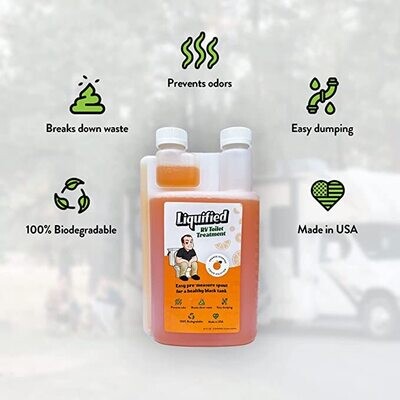 Liquified RV Toilet Treatment - 32oz Single Bottle