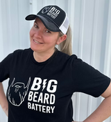 Big Beard Battery Snapback Trucker Hat