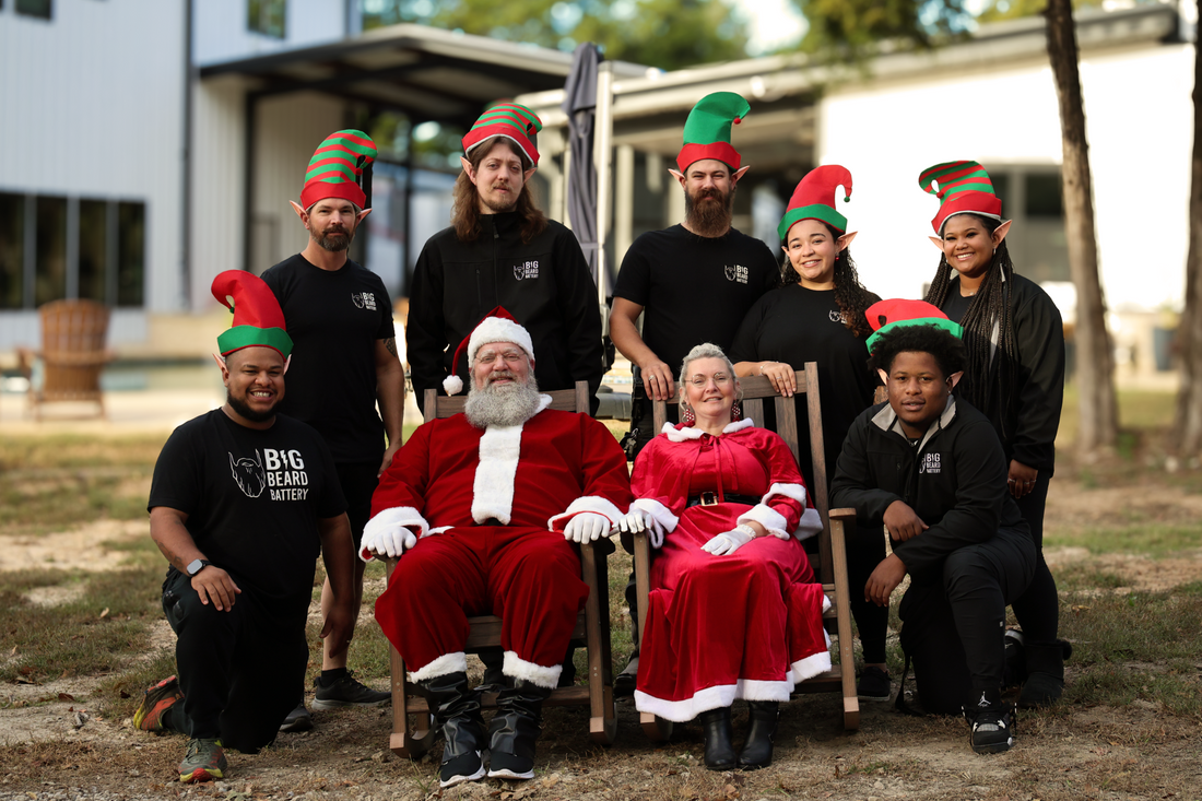 Big Beard Battery team group photo