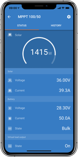 Victron SmartSolar MPPT 100/50 Solar Charge Controller
