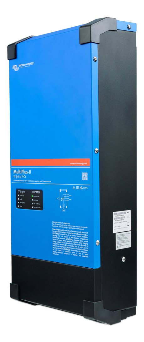 Victron MultiPlus-II 12V 4k 160A 2x120V — left view
